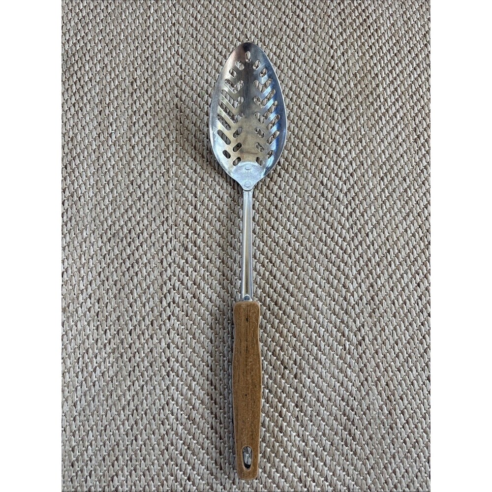 Vintage‎ Ekco Eterna Slotted Cook Spoon
